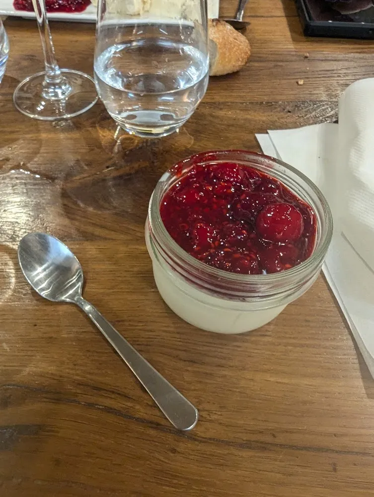 Panna Cotta Fruits Rouges